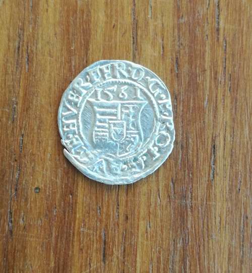 Austria Hungary 1561 Silver Denar.