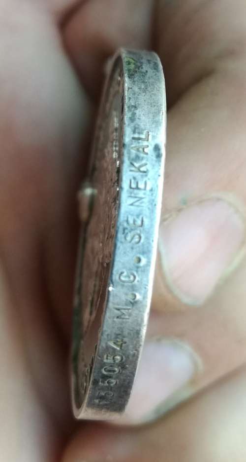 WW11 Silver Medal awarded to 135054 M.C. SENEKAL