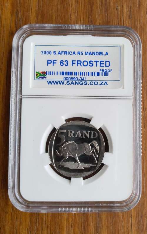 Mandela PF63 Frosted 2000 R5