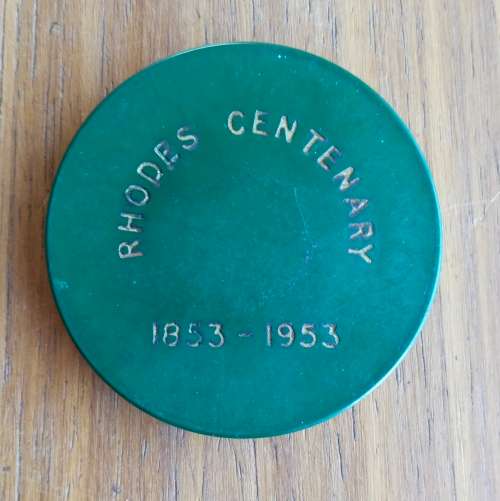 Southern Rhodesia 1953 Silver Crown in Green Captule.