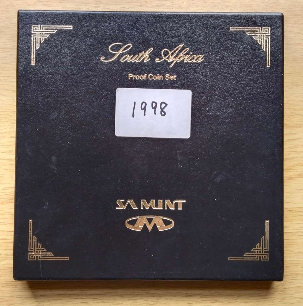 South Africa 1998 Proof Coin Set.
