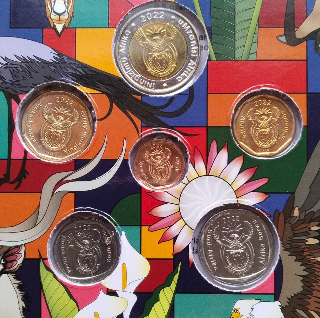 South Africa 1922 UNC Coin Set.