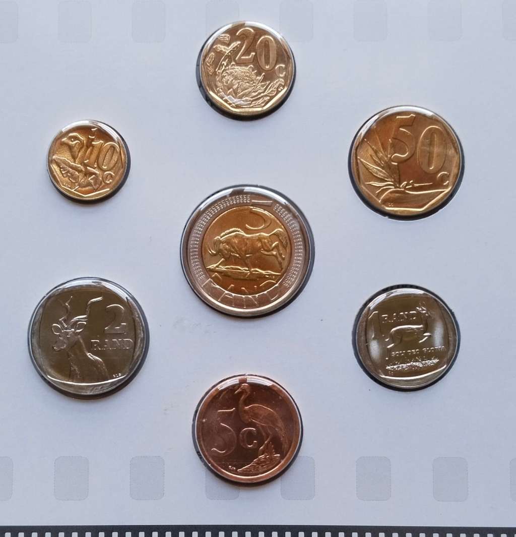 South Africa 2006 UNC Coin Set.