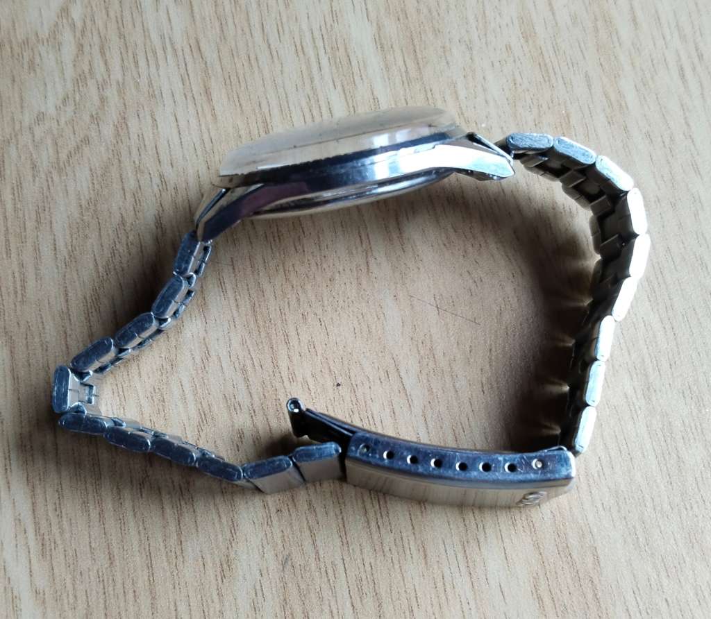 Seiko Sportsman Calendar Vintage Mens Watch.