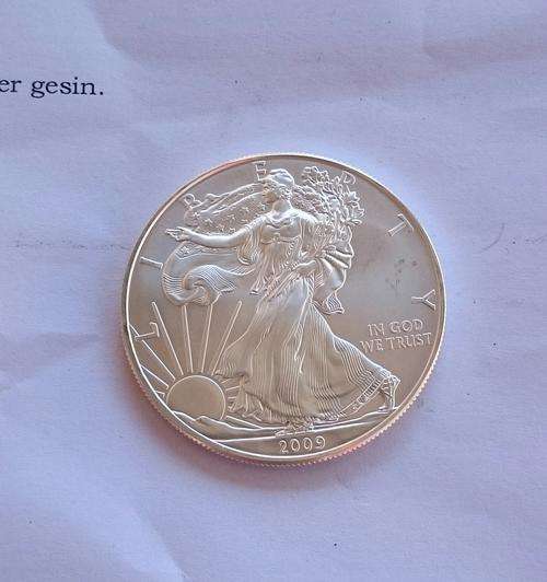 1 oz walking liberty American Eagle 2009 fine silver