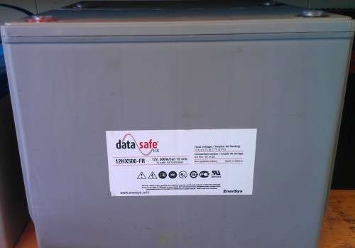 120Ah 12V Deep Cycle AGM Batteries - Enersys DataSafe HX500
