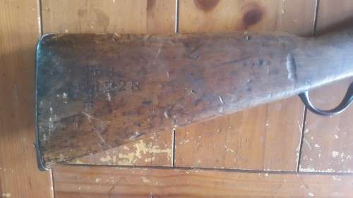 Deactivated Martini Enfield MK1 Rifle