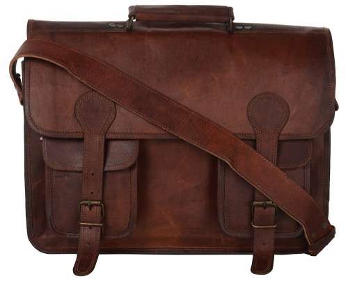 Genuine Leather Laptop Bag / Briefcase