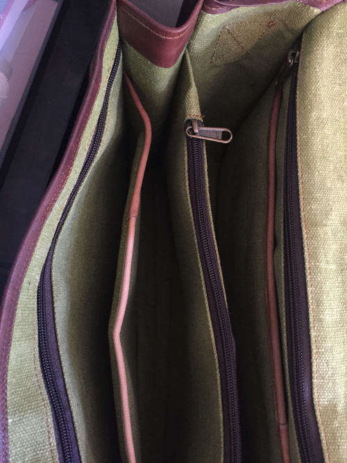 Genuine Leather Laptop Bag / Briefcase