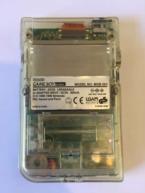 Gameboy Pocket - Clear Game Boy