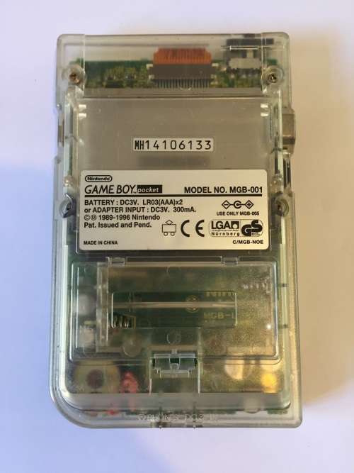 Gameboy Pocket - Clear Game Boy