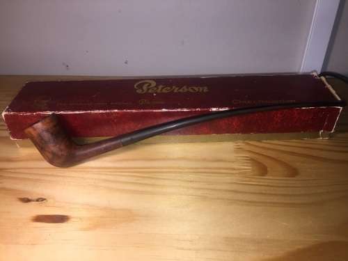 Peterson Churchwarden Pipe - Estate Tobacco Smoking Pipe