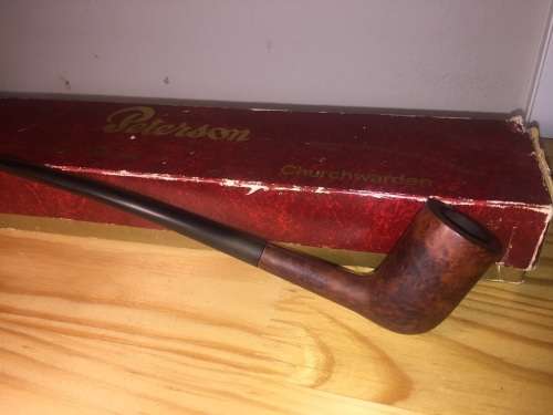 Peterson Churchwarden Pipe - Estate Tobacco Smoking Pipe