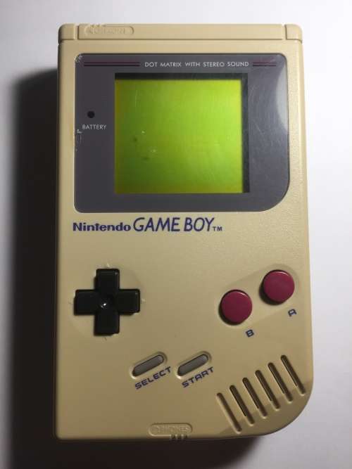 ORIGINAL GAMEBOY - Game Boy (DMG-01) with Pokemon Red (collectors item) - retro