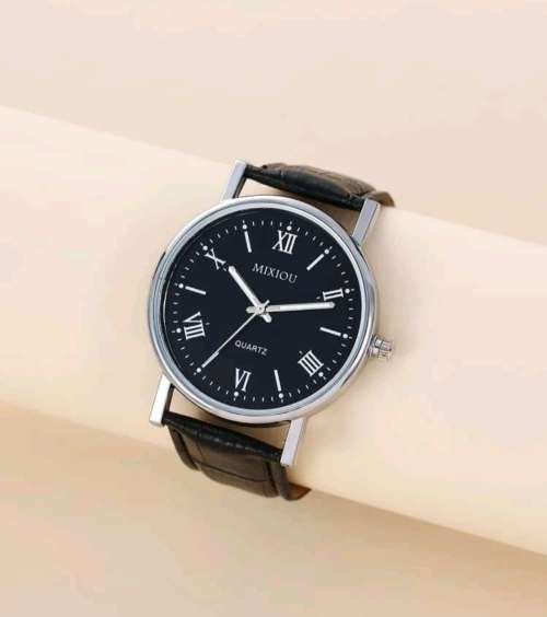 1 AUCTION For 2 LEATHER STRAP WATCHES!!! WORTH -R500