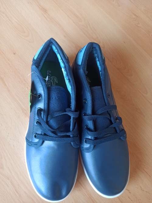 LACOSTE synthetic leather sneakers!!! retails at 1599