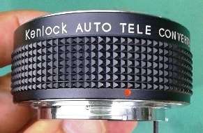 VINTAGE KENLOCK AUTO TELE CONVERTER 2X for Molta Min
