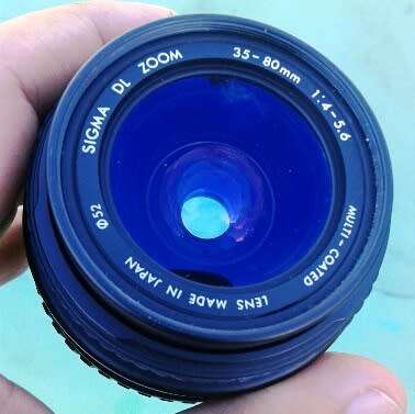SIGMA DL  ZOOM  AF 35-80mm LENS