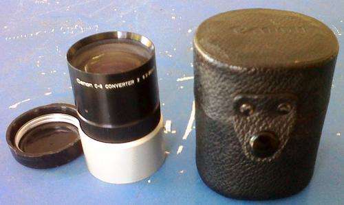 CANON C-8 CONVERTER 2  6.5mm 1:1.7  + CASE