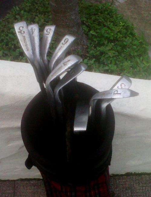 GOLF CLUBS  PRECISION  3,4,5,6,7,8,9 ,P W +SW+ PUTTER + BAG