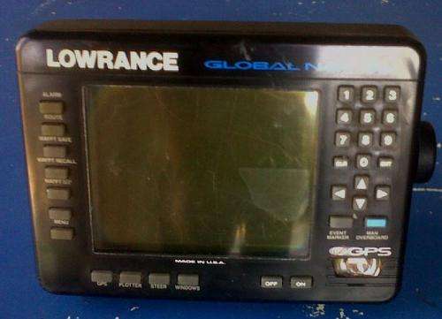 VINTAGE LOWRANCE  GLOBAL NAV GPS  (NOT WORKING)
