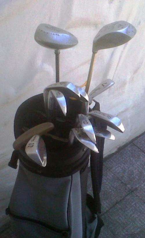 GOLF CLUBS  TONY PENA GOLD USA+2DRIVERS+  BAG   3-9  +PW +SW + PUTTER