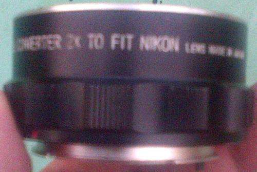 NIKON FIT SOLIGOR  AUTO TELE CONVERTER 2X  LENS (MADE IN JAPAN)
