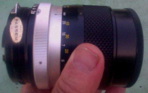 NIKON  NIKKOR -Q Auto 1:2.8 f=135mm lens