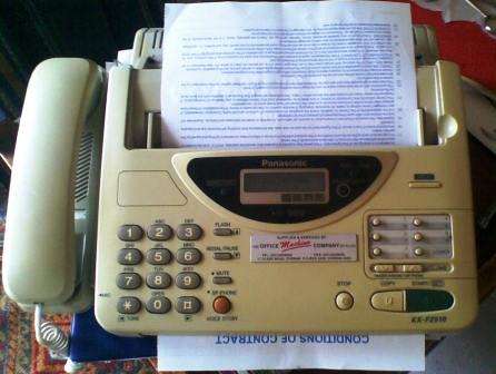 PANASONIC  TELEPHONE/FAX /VOICE