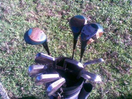 GOLF CLUBS NEW VALIANT /WOODS & ISEMANN BAG