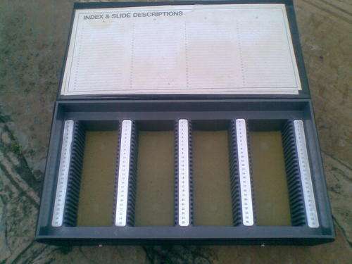 NUMBERED SLIDES STORAGE CASE  (FIT 100 SLIDES)