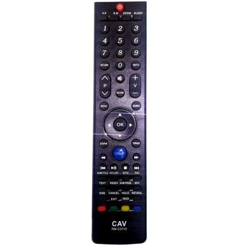 JVC Replacement TV Remote RM-C3112