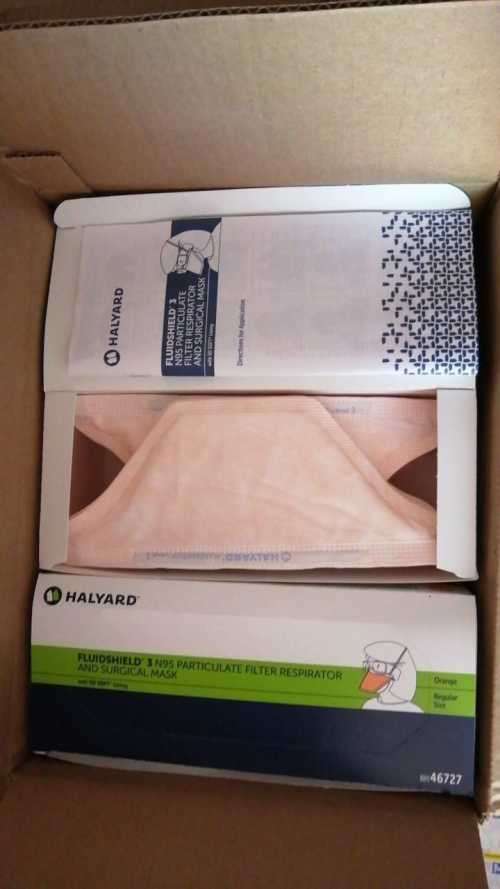 n95 halyard 46827 size small