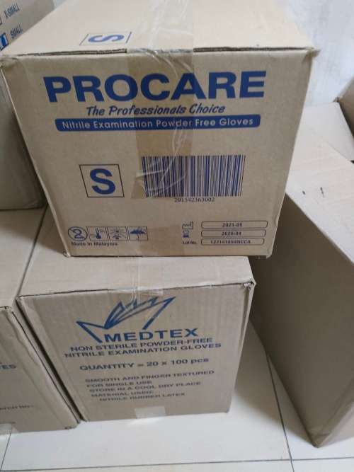 nitrile gloves case of 10 boxes