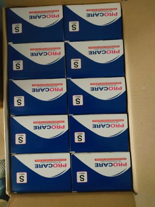 nitrile gloves case of 10 boxes