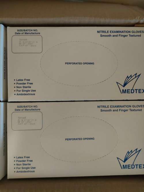 nitrile gloves case of 10 boxes