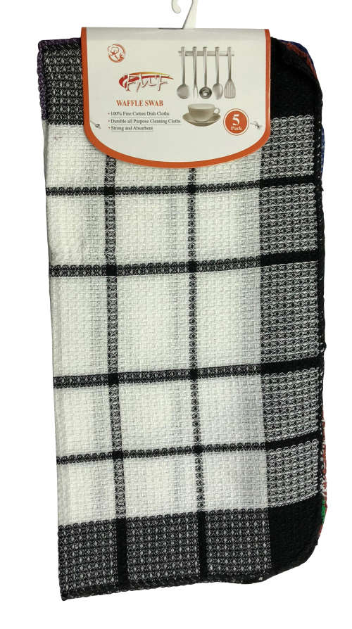 FMF 5 Pack Waffle Dish Swab 35x35cm