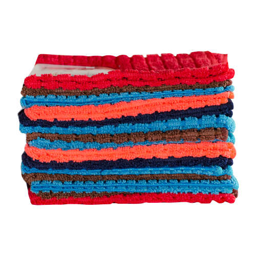 FMF 3 Pack Assorted Micro Fibre Cloth 35 x 35cm