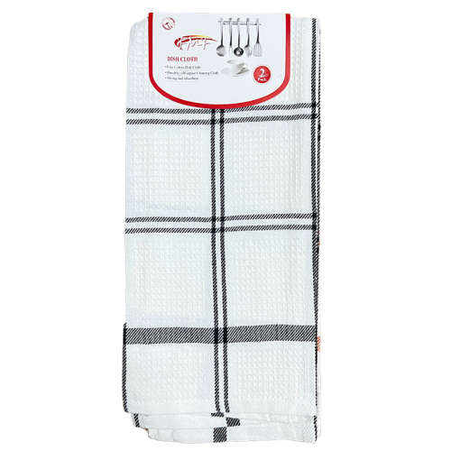 FMF Bulk Pack - 12 Pack Assorted Dish Cloth 45x70cm