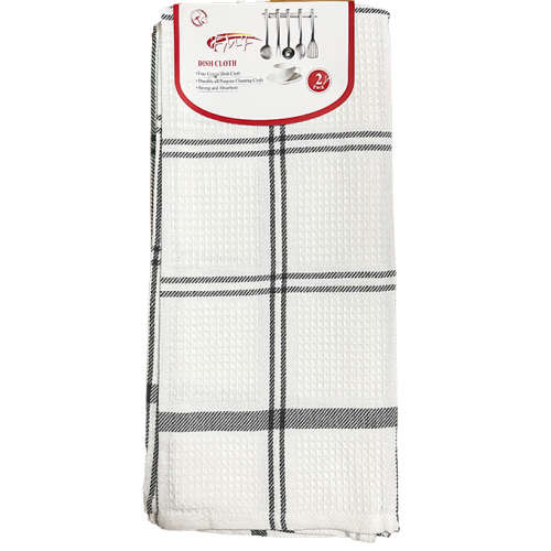 FMF Bulk Pack - 12 Pack Assorted Dish Cloth 45x70cm