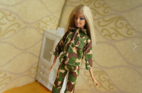 DISCOUNT!  Army clothes for Barbie doll or Steffi doll or similar sized dolls