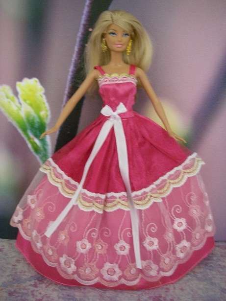 Barbie doll ball gown party dresses BARGAINS and BUDGET BUYS