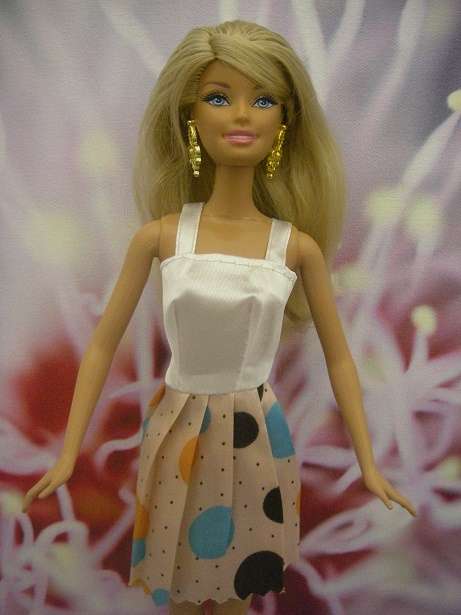 Barbie doll casual summer dress