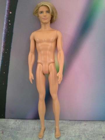 CLEARANCE SALE! Ken doll (Barbie's boyfriend). Bite marks on hands.