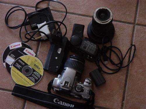 Canon 300D with accessories