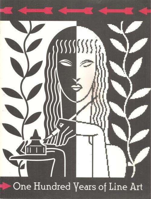 Dynamic Black and White Illustration - One Hundred Years of Line Art  By: Leslie Cabarga