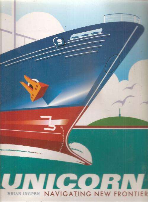 Unicorn Navigating New Frontiers  By: Brian Ingpen  ***Signed Copy***