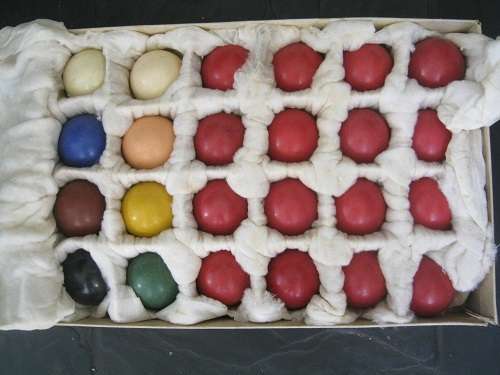 Super Crystalate Snooker Balls complete set in box Made in England