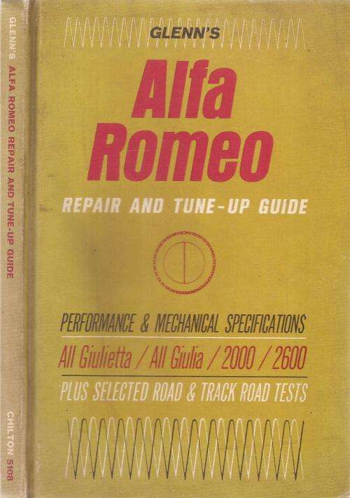Glenn's Alfa Romeo repair and Tune-up Guide