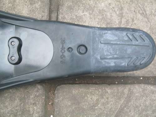 Leaderfins Pure Carbon Fins Size 30-40-5/6 length 91cms like new